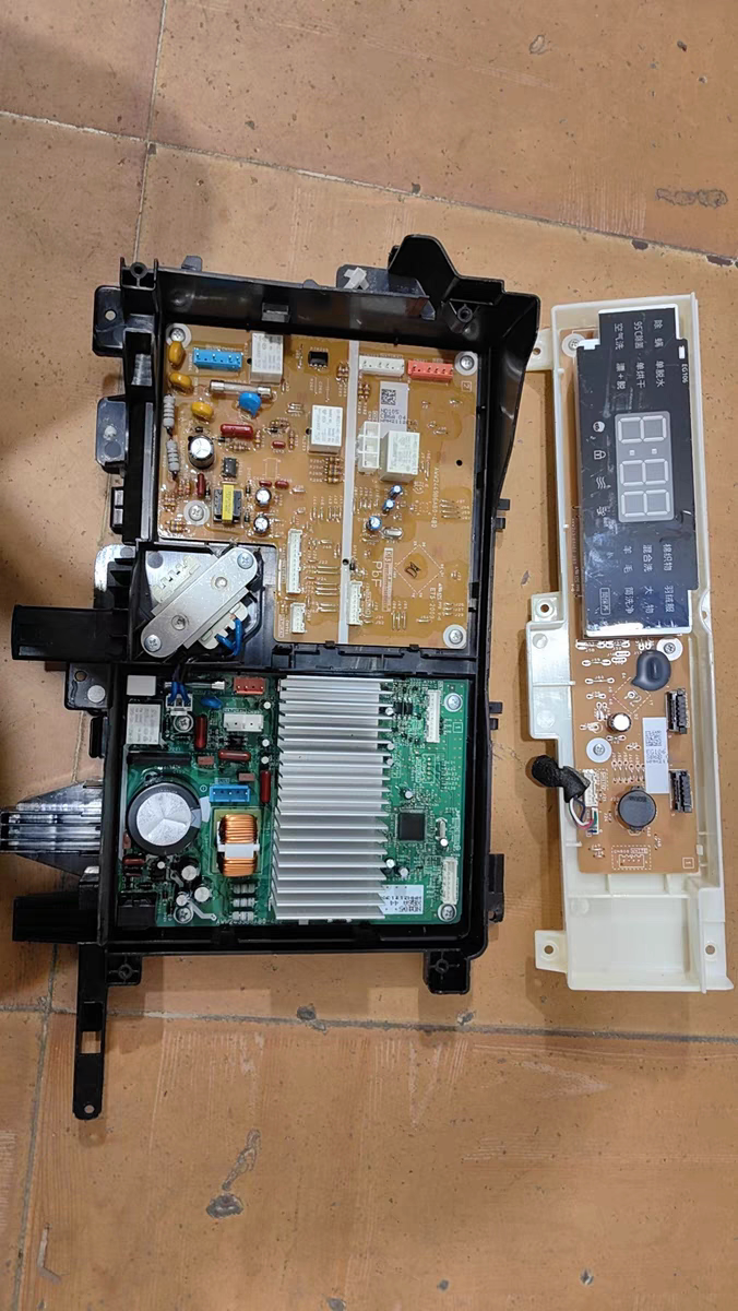 松下滚筒洗衣机电源板XQG10PCB电路板/印刷线