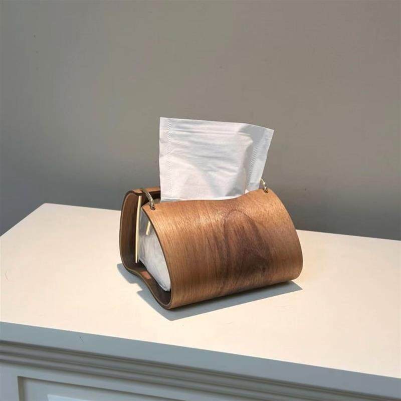 实木纸巾盒胡桃木卫生纸盒家用面巾盒客厅高档轻奢高级感纸巾收纳,收纳整理,纸巾盒,淘宝优惠券,粉丝福利购,淘宝优惠卷