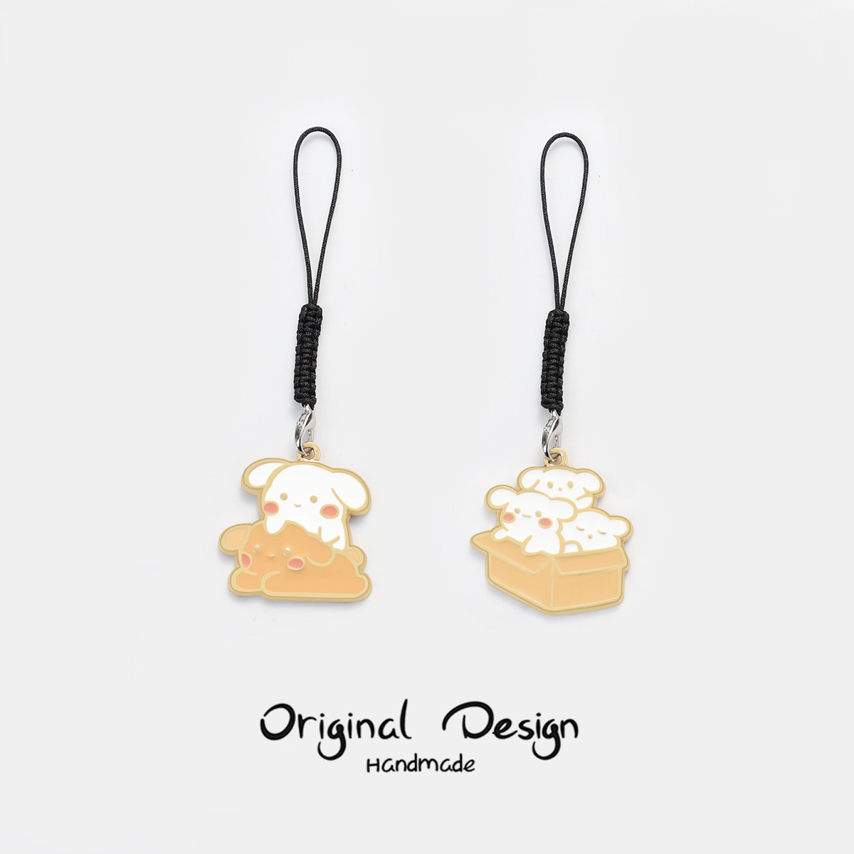 小狗卡通可爱手机挂绳U盘防丢挂件情侣airpods耳机保护套包包挂饰,3C数码配件,手机挂件/手机链,淘宝优惠券,粉丝福利购,淘宝优惠卷