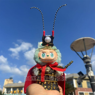 labubu一代三代通用拉布布搪胶衣服娃衣黑神话悟空齐天大圣套装