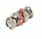 Q9头 BNC JJ公头转公头BNC转接头全铜 直通 高品质BNC头双通