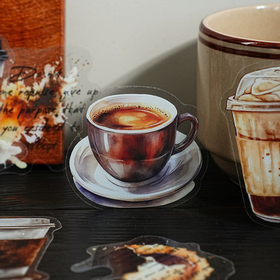 Etori贴纸包咖啡自由系列