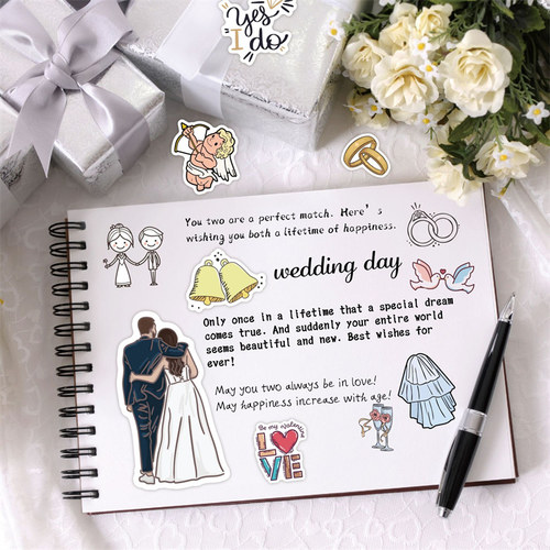 拾乐贴纸包wedding系列