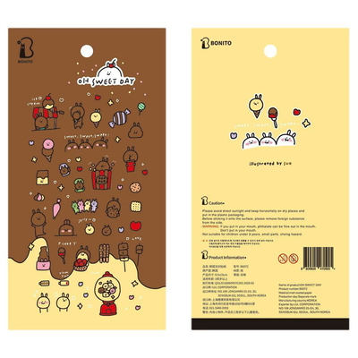 韩国Bonito贴纸ohsweetday