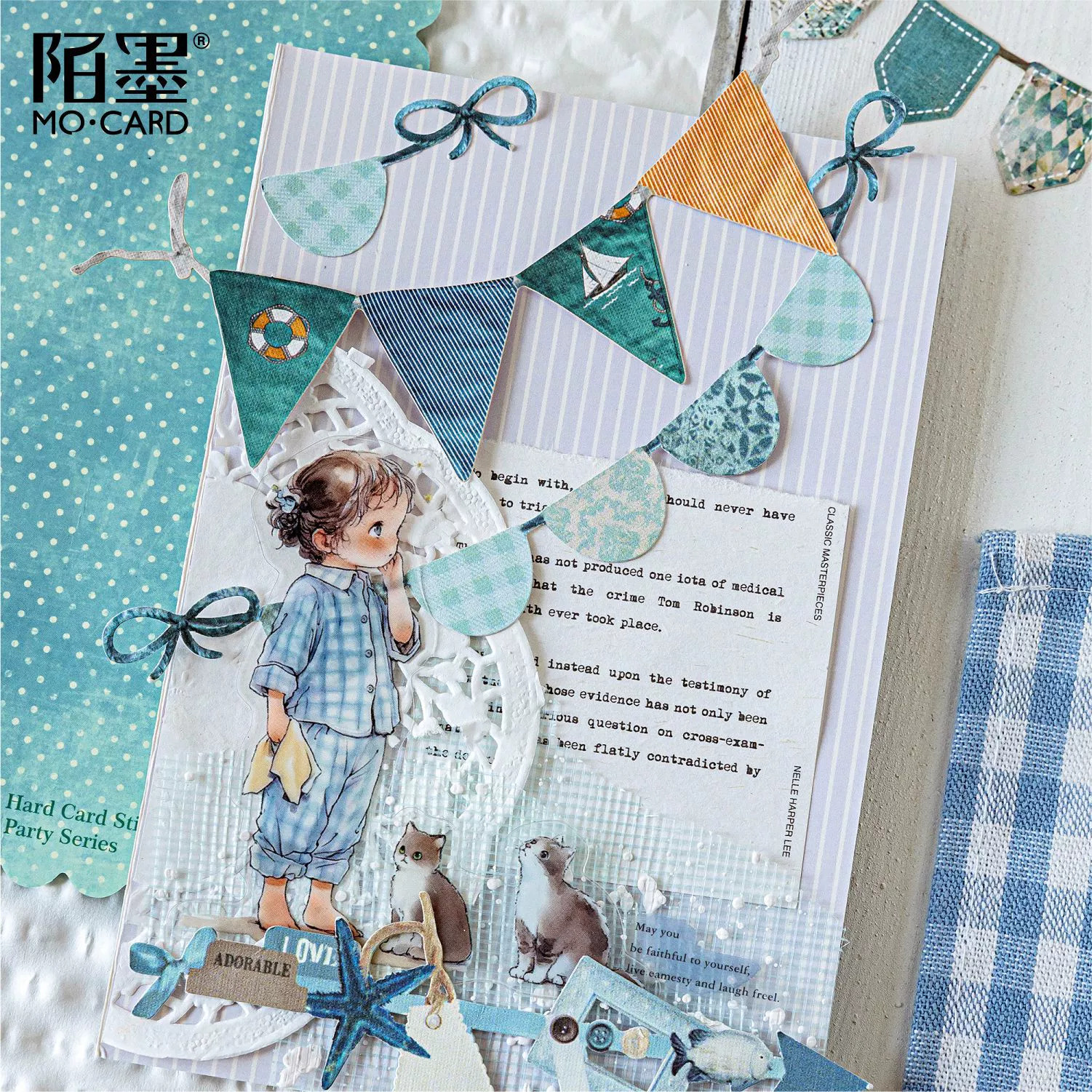 陌墨贴纸包手作派对系列