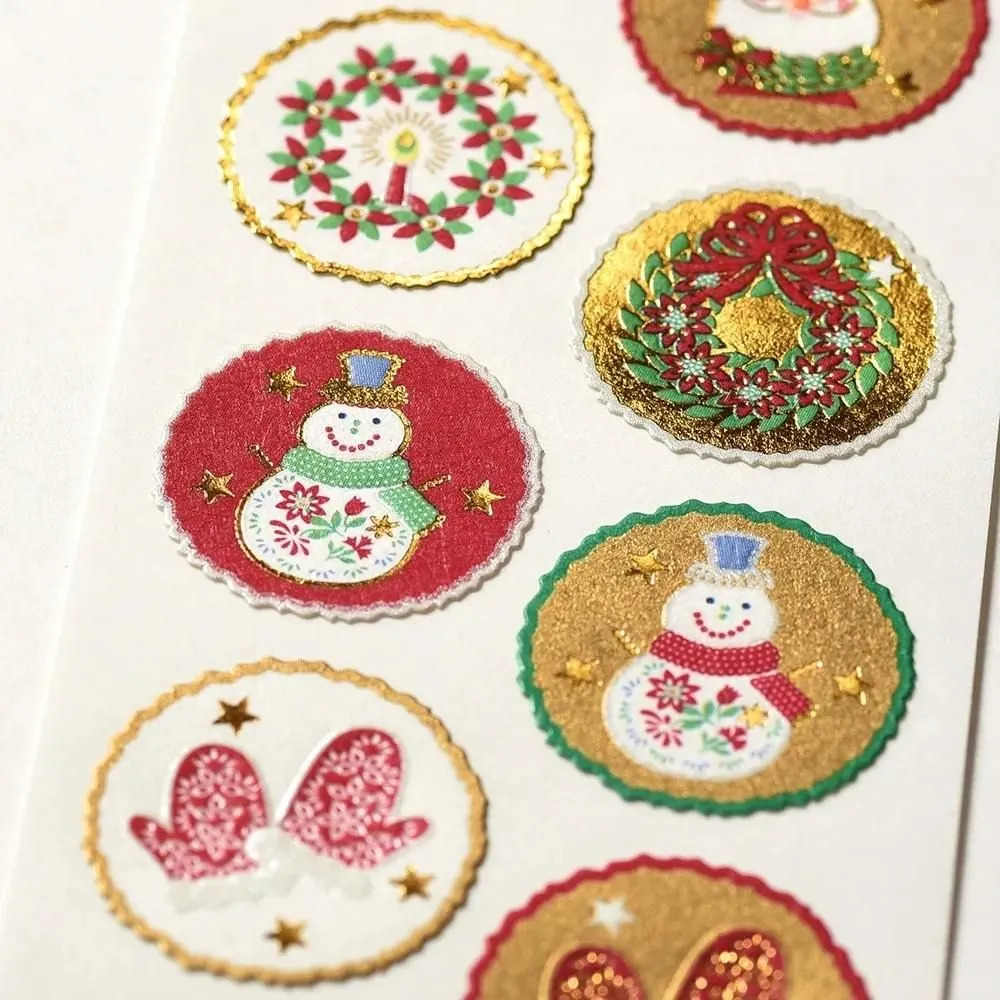 日本G.C.PRESS贴纸彩色圣诞节