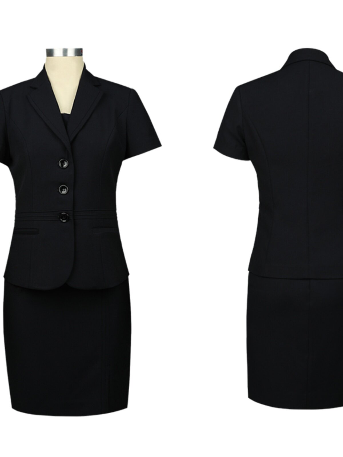 POSTAL SAVINGS BANK OF CHINA WOMENS BANK UNIFORM SHORT SLEEVE JACKET HORSE CLIP POSTAL SAVINGS BANK UNIFORM WORKWEAR WORKWEAR SUMMER