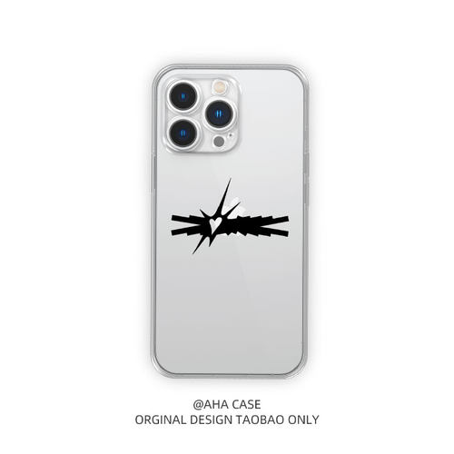 LE SSERAFIM手机壳炽logo潮流适用于iPhone17promax/16/15手机壳透明全包保护套苹果华为oppovivo创意个性