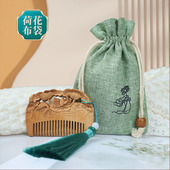 可爱迷你桃木梳子小巧随身便携款 宝宝儿童女孩小号檀木檀香木头梳