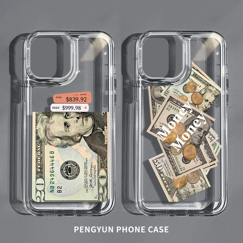 适用iPhone15promax美元手机壳苹果14美金13创意11欧美12网红xr小众x个性max新款7p高级感8plus硅胶pro保护套