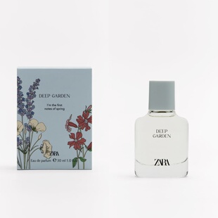 ZARA DEEP GARDEN飒拉秘密花园淡香水女士 国内正品代购 现货秒发