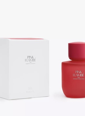 ZARA 红粉佳人 PINK FLAMBE EDT 甜烟草味女士淡香水甜甜的奶香