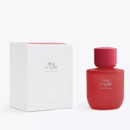 ZARA 红粉佳人 PINK FLAMBE EDT 甜烟草味女士淡香水甜甜的奶香