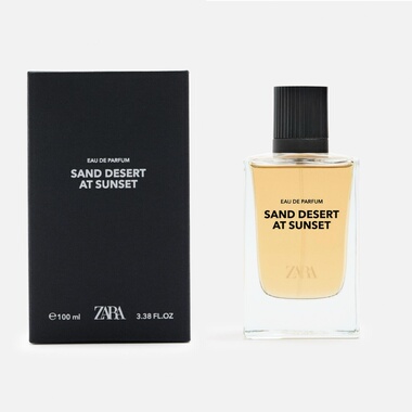 现货ZARA SAND DESERT AT SUNSET飒拉男士日落沙漠浓香水100ml