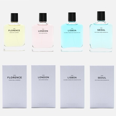 ZARA 城市系列 佛罗伦萨/伦敦/首尔/里斯本 男士淡香水 西班牙