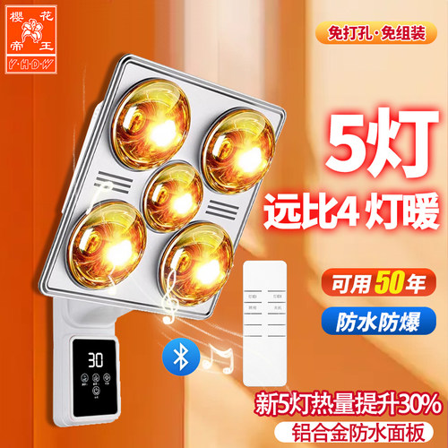 樱花帝王浴霸灯卫生间取暖壁挂式