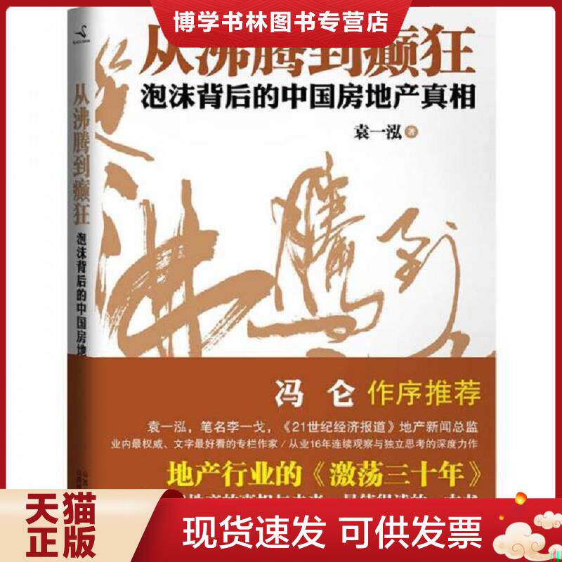 正版现货从沸腾到癫狂  袁一泓著  山西经济出版社