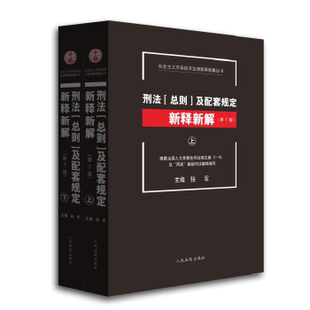 正版现货9787510917936刑法总则及配套规定新释新解下第7版  张军编  人民法院出版社