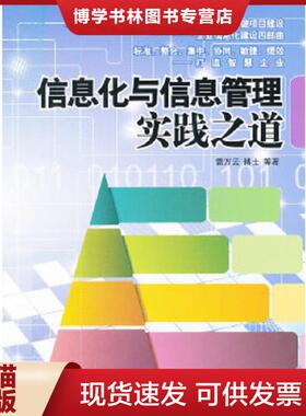 正版现货9787302282365信息化与信息管理实践之道  雷万云　等著  清华大学出版社