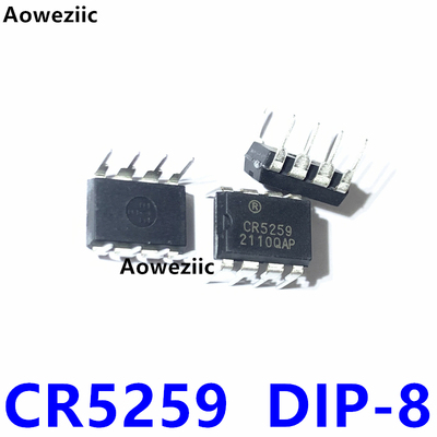 1个 CR5259 DIP-8 封装 AC-DC控制器和稳压器IC芯片 开关控制器