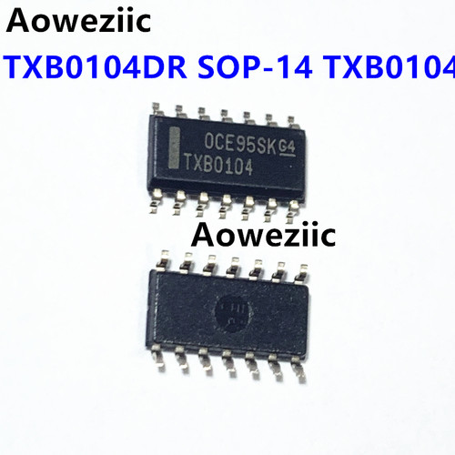 TXB0104DR SOP-14 TXB0104 贴片 100Mbps 4位双向电平转换器 原装
