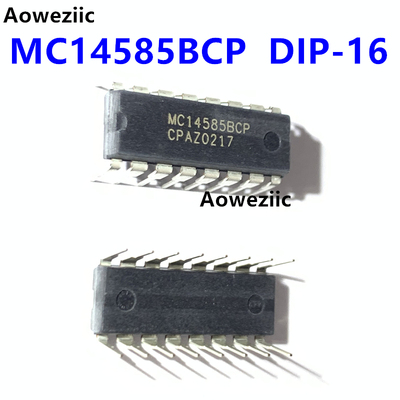 MC14585BCP DIP-16 直插 MC14585 四位数值比较器芯片 进口原装