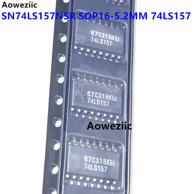 10个 SN74LS157NSR SOP16-5.2MM 74LS157 数据选择器/多路复用器