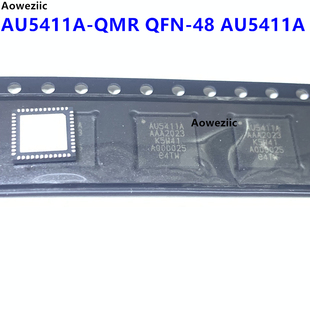 1个 AU5411A-QMR QFN-48 AU5411A 时钟缓冲器芯片 全新原装