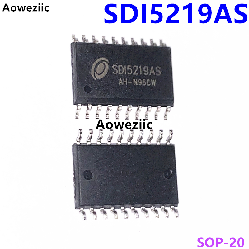 SDI5219AS SOP-20 SDI5219 24位模数转换器ADC 16位定时器/计数器