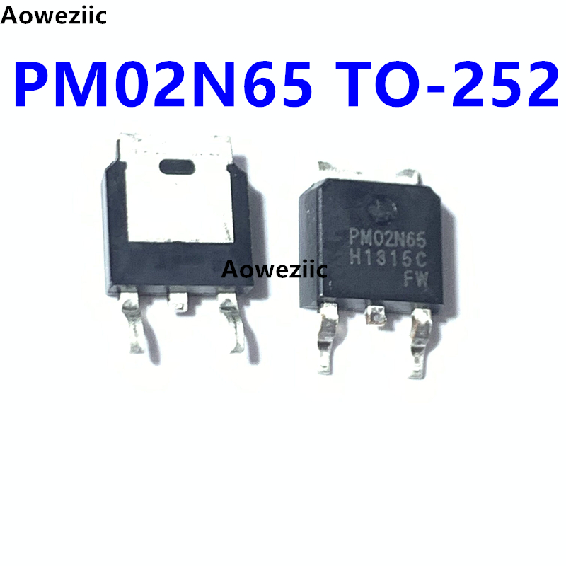 10个 PM02N65 TO-252 2N65 N沟道 650V 2A 贴片MOS管场效应管原装