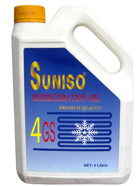 SUNISO日本太阳冷冻油  3GS 4GS 4L冷库中央空调压缩机油冷冻机油