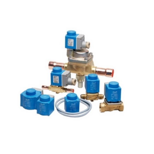 Danfoss丹佛斯电磁阀 EVR 018F6732 220V 带盒制冷冷库电磁阀线圈