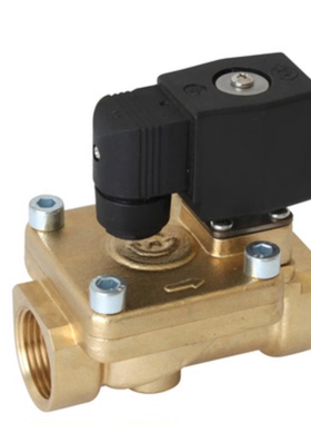 上恒水电磁阀 SDF15M1 4分 220V 冷库空调冷水机组送线圈水电磁阀