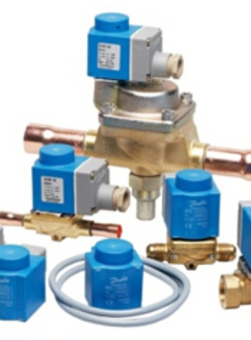 丹佛斯电磁阀EVR32 032L1106 11分阀体焊口Danfoss冷库配件电磁阀