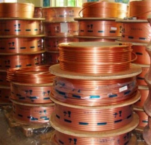 龙煜软盘铜管Φ6×0.6四川成都空调冷库地暖太阳能软铜管 TP2铜管