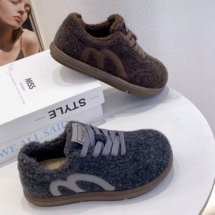 2025新款百搭内增高保暖德训鞋