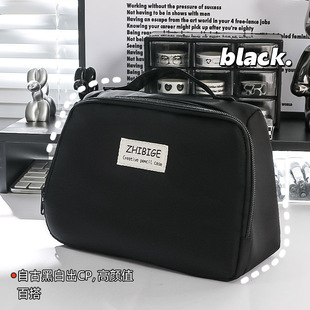 多功能收纳包文具盒简约手提铅笔盒女孩版初中生ins风女生中学生