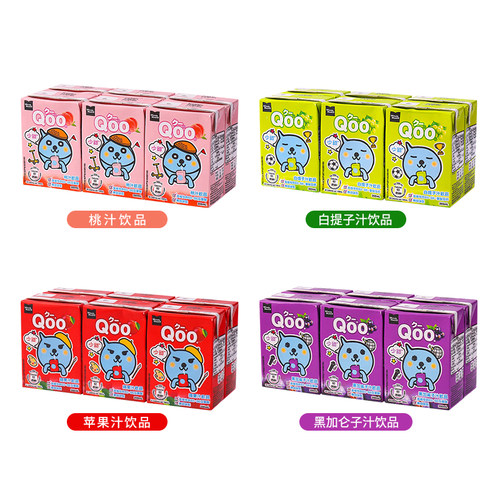 美粒果Qoo酷儿果汁饮料