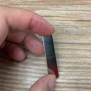 2.2毫米镀镍超强长方形磁铁吸铁石 长条强磁 N52高性能磁铁