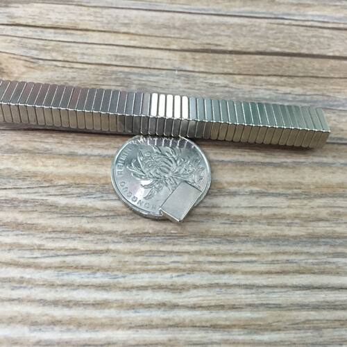 高性能N45长方形10*6*2毫米强磁铁 镀镍吸铁石 饰品玩具磁性配件