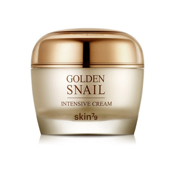 新版韩国skin79黄金蜗牛霜修复保湿抗皱美白淡斑痘印弹力紧致面霜