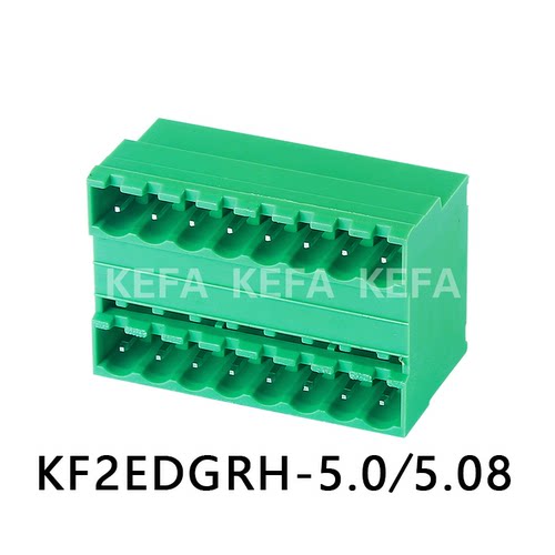 间距5.08mm高插拔式PCB双层接线端子KF2EDGRH MDSTB 2,5 G1