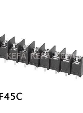 科发栅栏式PCB接线端子KF45C中脚/KF45S边脚-9.5mm 300V/30A