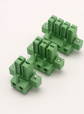 大电流带耳插拔式PCB线路板接线端子KF2EDGSKM 7.62mm 5EDGKM插头