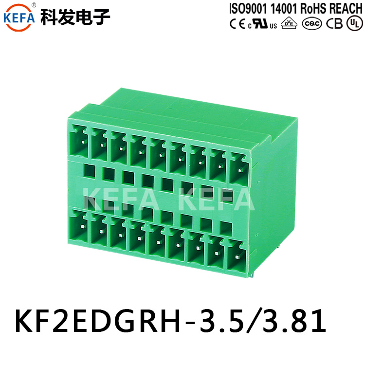接线端子Kefa可开票双层弯针