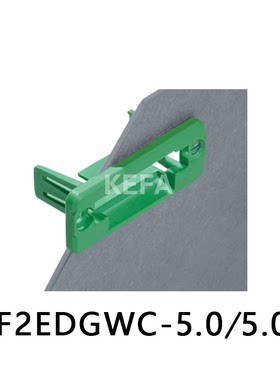 穿墙接线端子安装框架 2CDG KF2EDGWC 5.08mm IC DFR连接器接插件