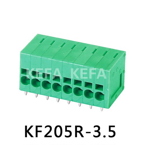 免螺丝弹簧式PCB接线端子DG271R KF205R 3.5mm SPT1.5接插件连接