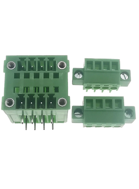 KF2EDGV(R)HM-3.5/3.81科发KEFA双层PCB接线端子带耳绿色环保普票