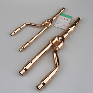 格力中央空调分支器一拖二FQ01 02 03格力紫铜配件分歧管