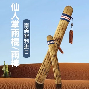 德瑞南美智利雨棍静听雨的声音拟声乐器冥想小众音愈仙人掌雨棍